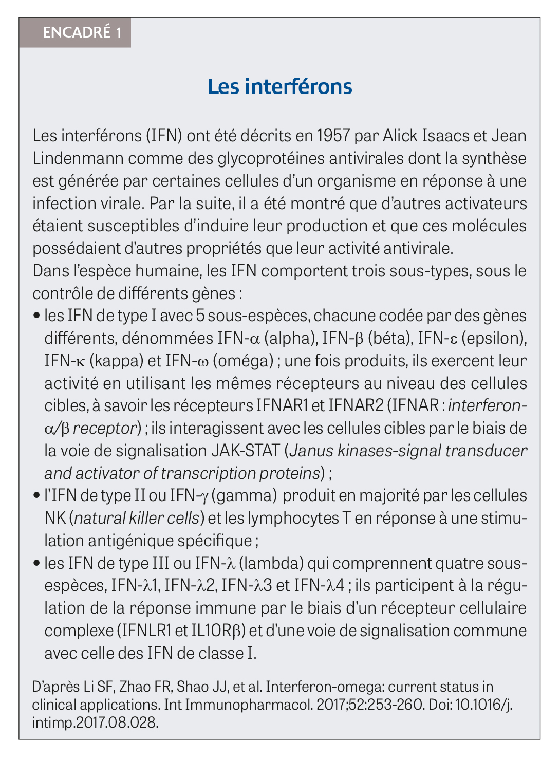 Encadré 1